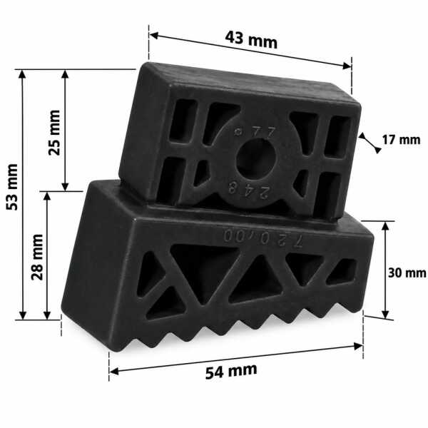 Altrex Set voet klein achter - Falco