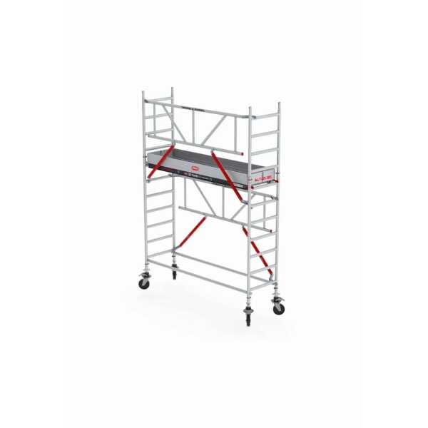 Rolsteiger RS TOWER 51-S Safe-Quick® Guardrail - Gevelvrij - werkhoogte 4,20m - 0,75x1,85 - Hout