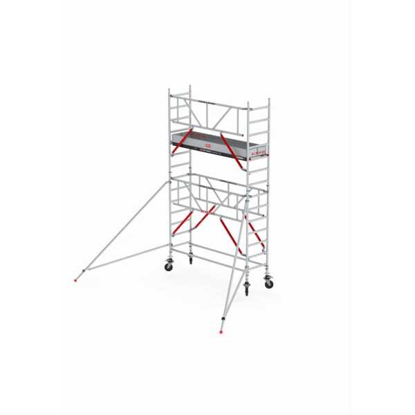 Rolsteiger RS TOWER 51-S Safe-Quick® Guardrail - Gevelvrij - werkhoogte 5,20m - 0,75x1,85 - Hout