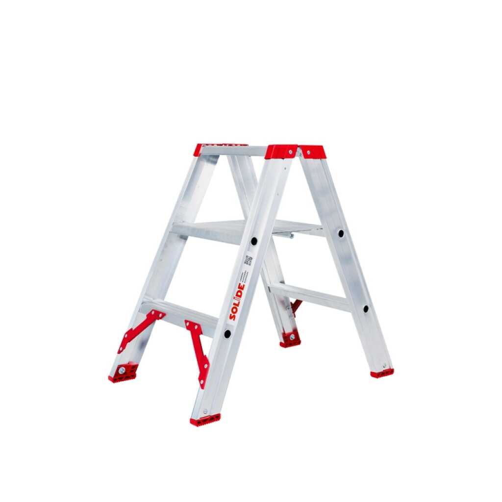 Dubbele trapladder solide DTE03