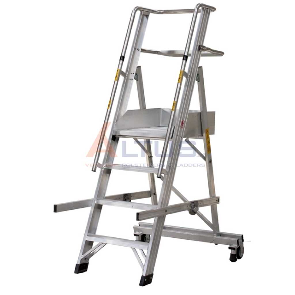 Magazijntrap Rolhouse Pro 4 treden