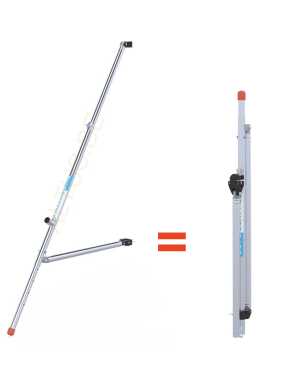 Euroscaffold rolsteiger One telestabilo_150_one uitgeklapt