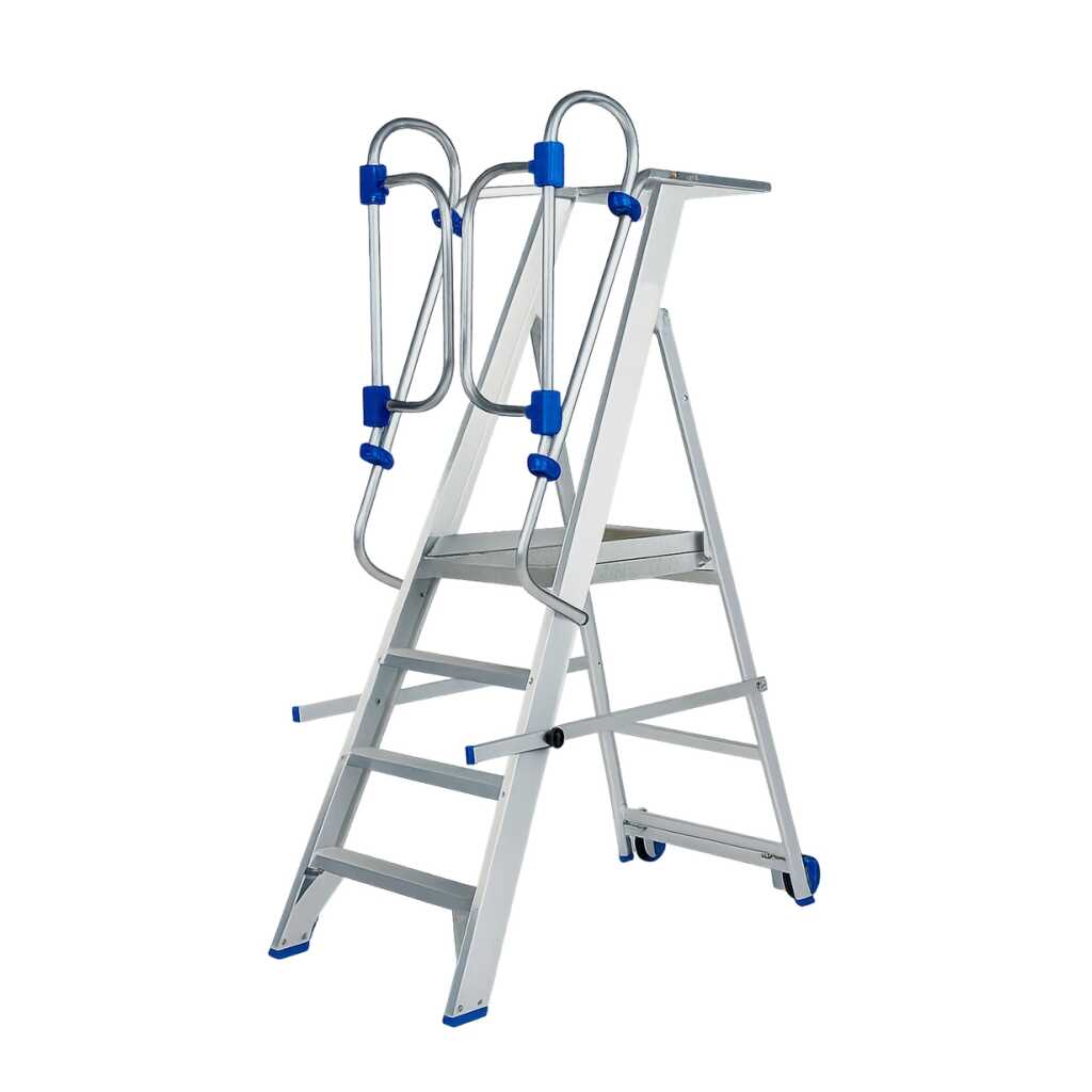 Solide mobiele magazijntrap