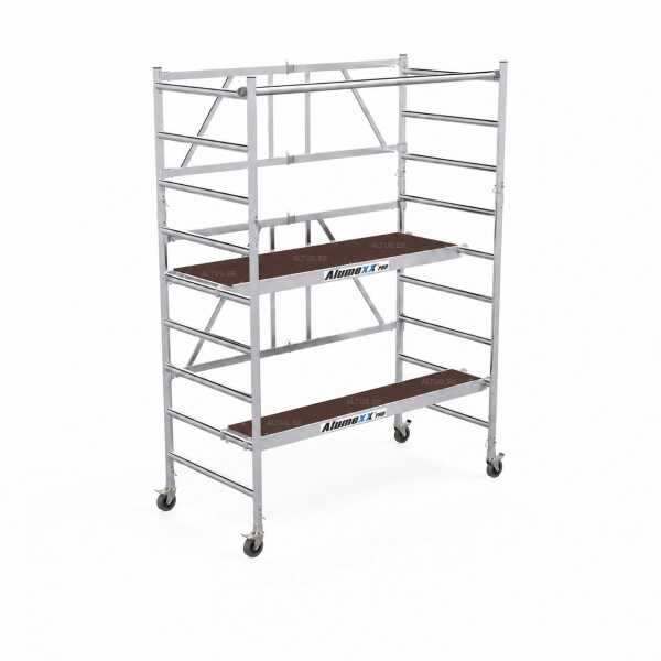 PRO Kamersteiger 90x190x3,80m werkhoogte + platform 30 cm