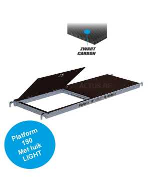 ALX Carbondeck 190 met luik 8719998992991
