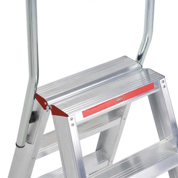 Dubbele trapladder Sierra 2x3 treden