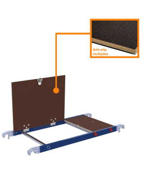 Euroscaffold rolsteiger One platform luik openPlatform 120cm 100632