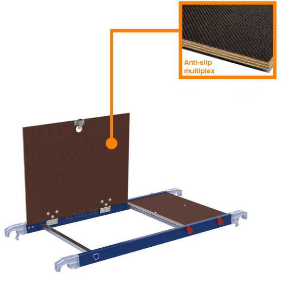 Euroscaffold rolsteiger One platform luik openPlatform 120cm 100632