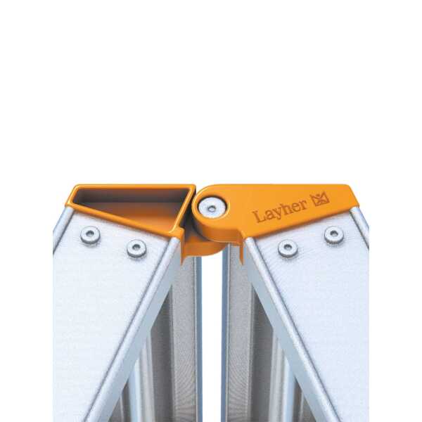 Layher 2x10 Topic dubbele trapladder - 2.50 m