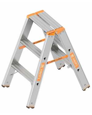 Layher 2x3 Topic dubbele trap - 0.75m