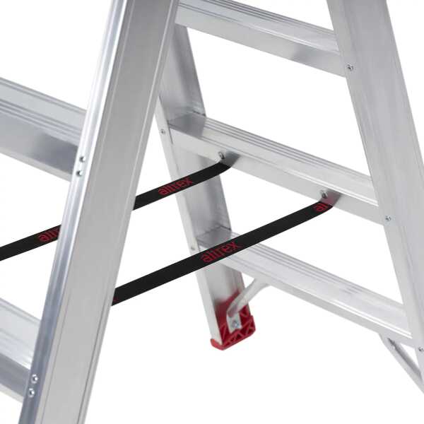 Dubbele trapladder Sierra 2x3 treden
