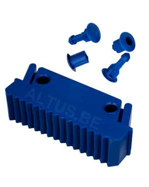 Solide rubber dop 100mm