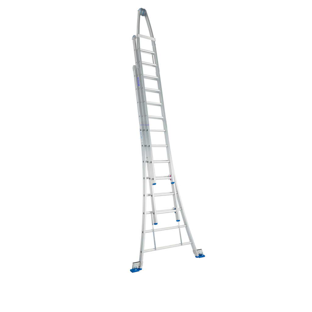 Solide 3-delige ruitenwasserladder 12-34 sporten