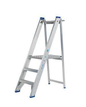 Solide schilderstrap 3 treden inclusief bordes
