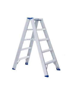 dubbele trapladder 2x5 treden
