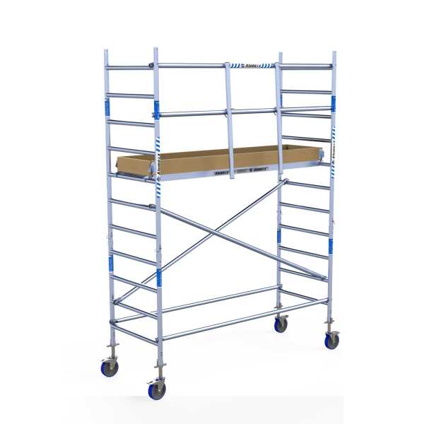 Rolsteiger Alumexx Light 90x250x420wh Wooddeck