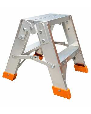 Petry Dubbele Industrietrapladder 2 treden - TIO202