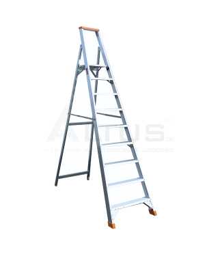 Petry Enkele Industrietrapladder 9 Treden - 2.00m Stahoogte