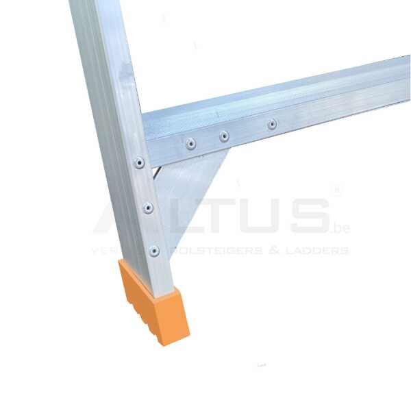 Petry Enkele Industrietrapladder 3 Treden - TIO103