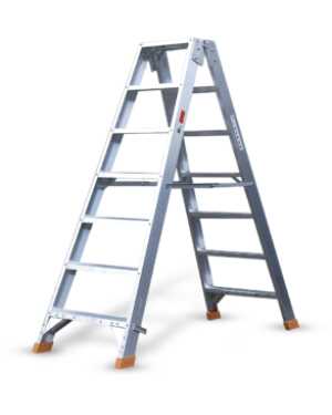 Petry Dubbele Industrietrapladder 10 treden - TIO210