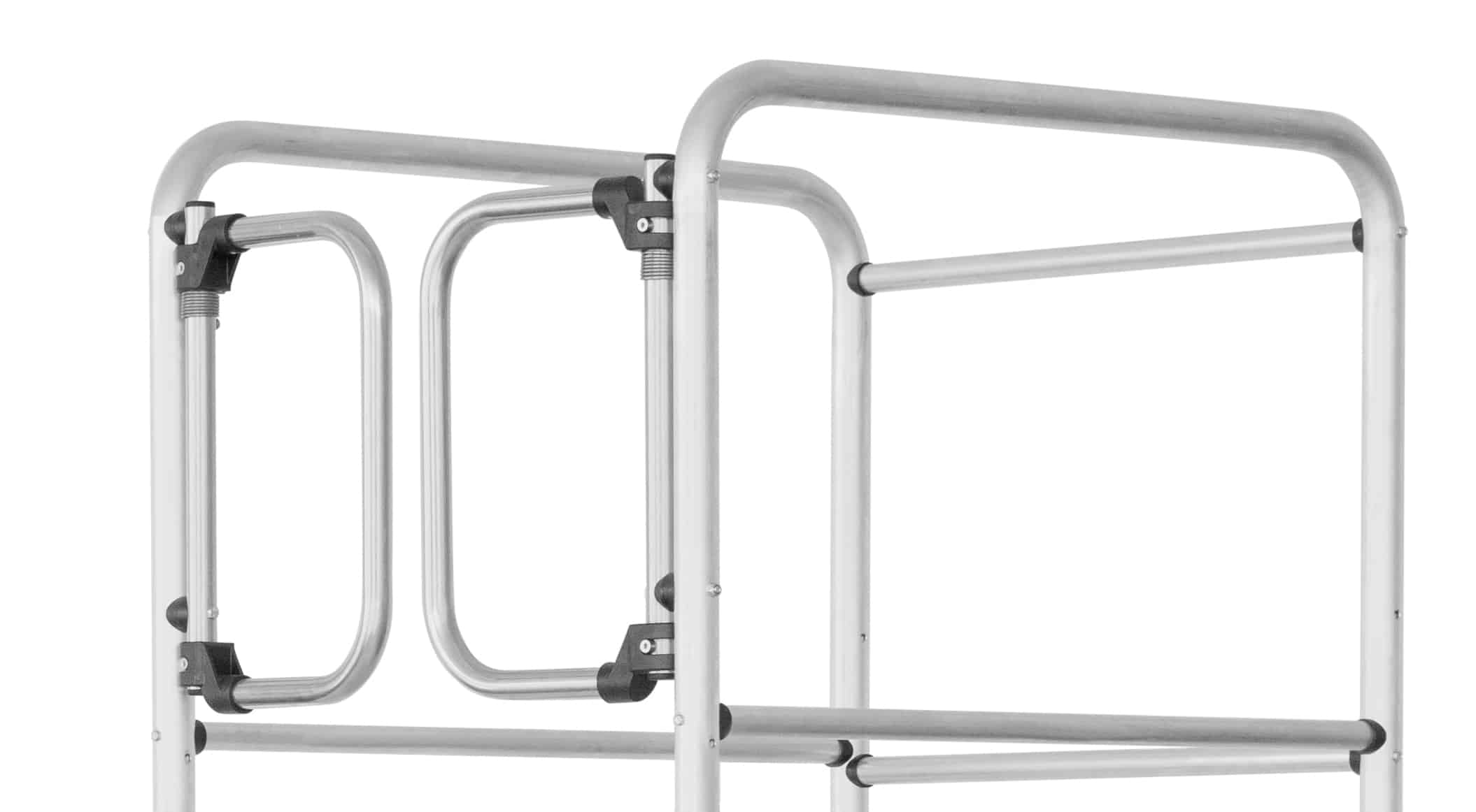 Hymer veiligheidsdeur gemonteerd voorbeeld
