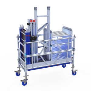 éénpersoons rolsteiger one XL eursoscaffold trolley