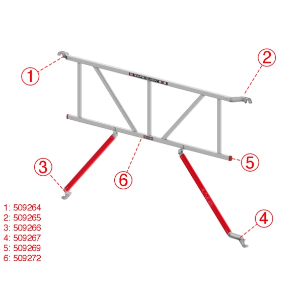 Safe-Quick® 2 Klauw C + klepel art. 509267