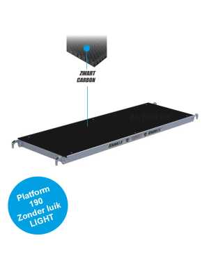 ALX Carbondeck 190 zonder luik alumexx