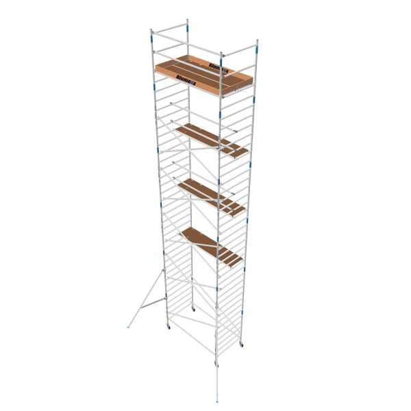 ALX S-PRO Rolsteiger 135x190x12.20m WH wooddeck