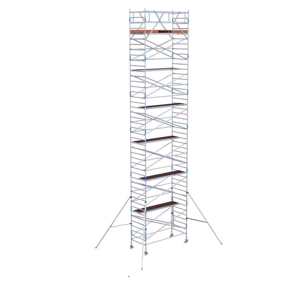 Rolsteiger Alumexx Pro wooddeck 1.35x2.50x14.20m werkhoogte - Afbeelding 16