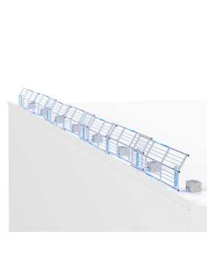 Dakrandbeveiliging SGS-Slim Plus plat dak 21m 8720812731795