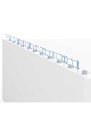 Dakrandbeveiliging SGS-Slim plat dak 30m 8720812731726