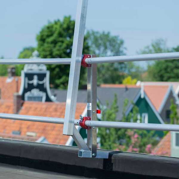 Dakrandbeveiliging prime inklapbare staander plat dak