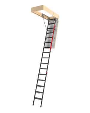 Fakro Metalen zoldertrap hoog plafond LMP