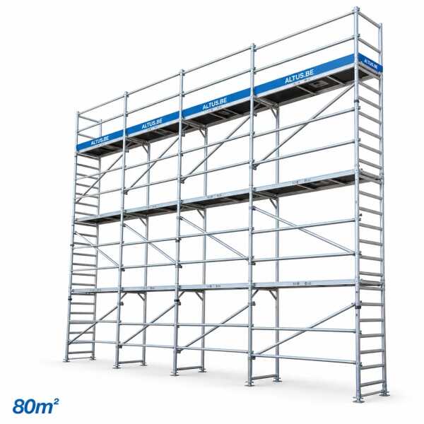 ASC Aluminium Gevelsteiger 80m²