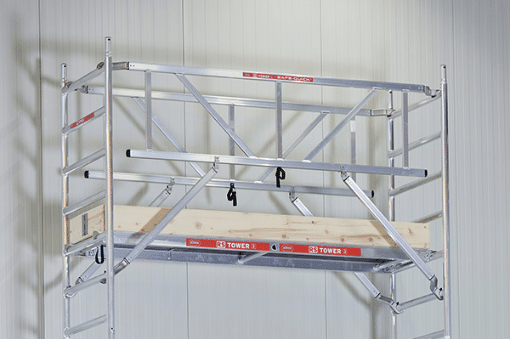 Altrex RS Tower 31 Plus Traditioneel - 0.90x2.45 - 8.2 m WH - Hout - Afbeelding 3