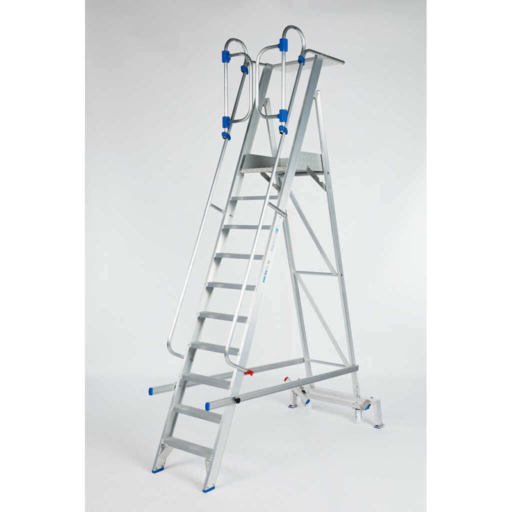 Solide mobiele magazijntrap