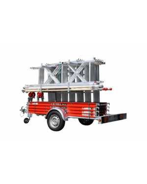 Altrex RS42 rolsteiger met steigeraanhanger Basic 8.20m x 1.35m x 2.45m