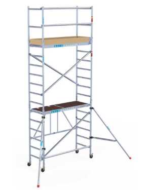 PRO Combi kamersteiger werkhoogte 5.8m met 2 stabilisatoren