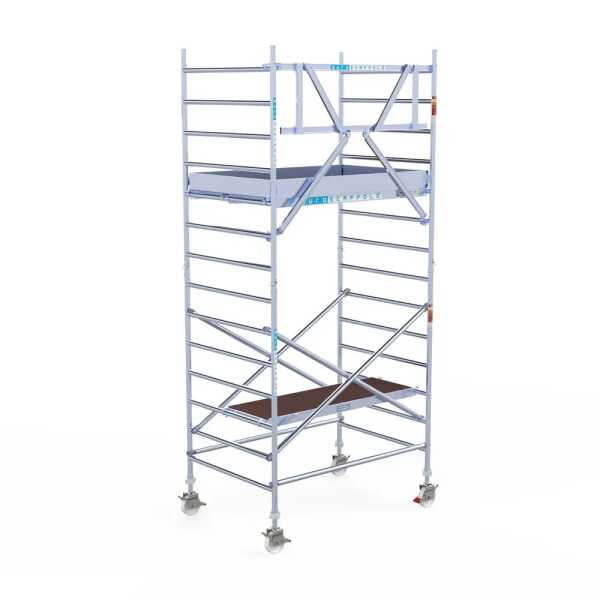 Combideal: Aanhangwagen 250 + Rolsteiger 1.35x1.90x5.2 m wh