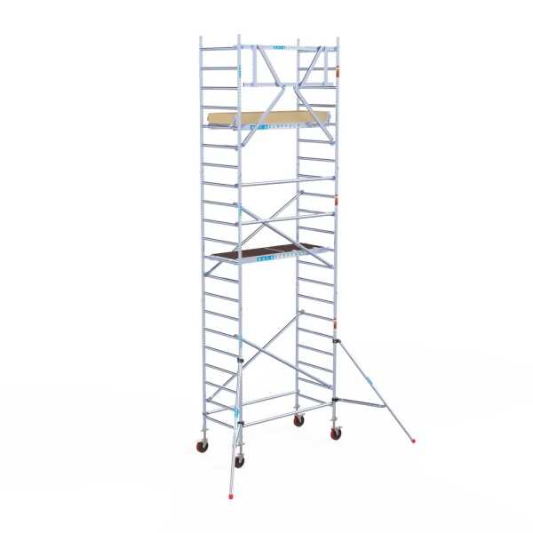Combideal: Aanhangwagen 250 + Rolsteiger 0.90x1.90x7.2 m