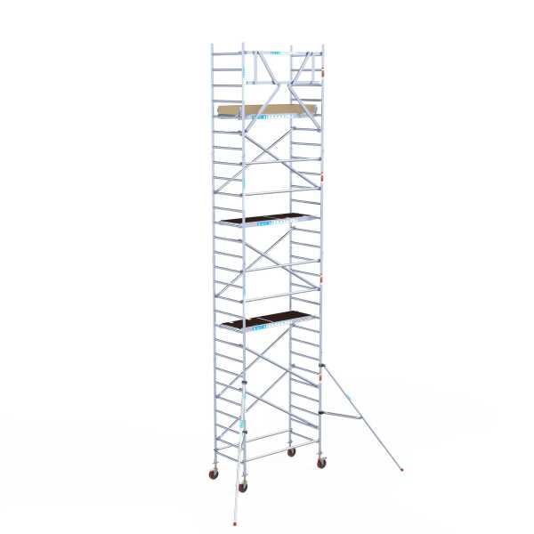 Combideal: Aanhangwagen 250 + Rolsteiger 0.90x1.90x9.2 m