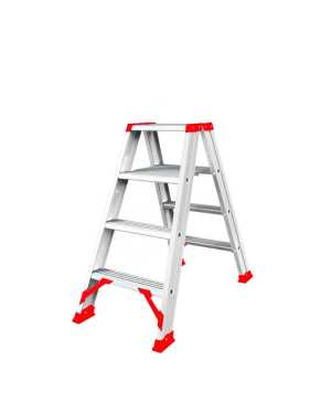 Solide dubbele trapladder DTE04