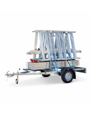 basic alumexx rolsteiger +aanhangwagen