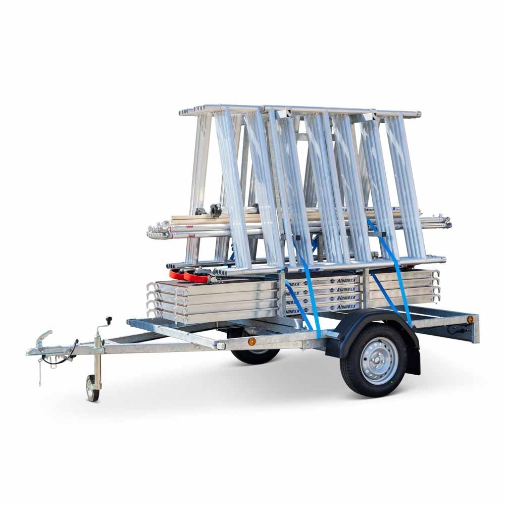 basic alumexx rolsteiger +aanhangwagen