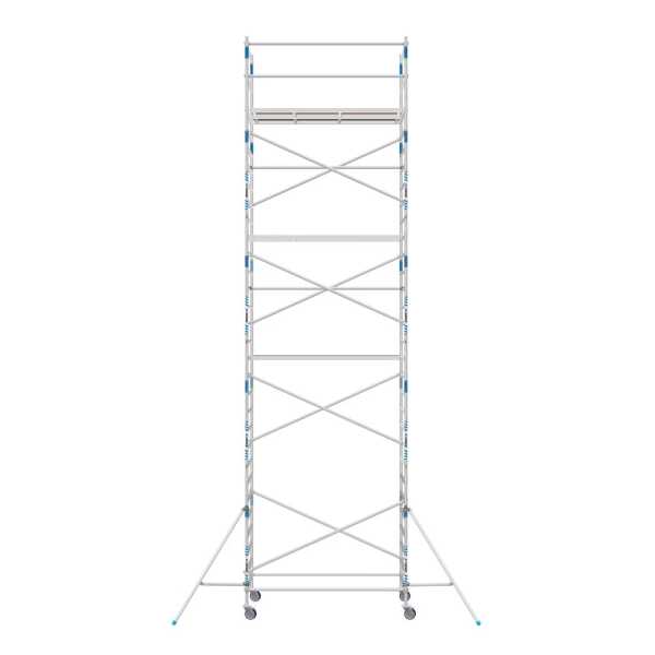 Combideal: Aanhangwagen + Alumexx rolsteiger 1.35x2.50x10.2 m wh