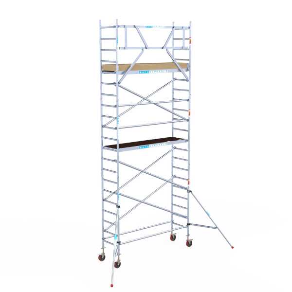 Combideal: Aanhangwagen 250 + Rolsteiger 0.75x2.50x7.2 m wh