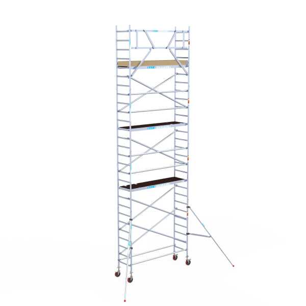 Combideal: Aanhangwagen 250 + Rolsteiger 0.75x2.50x9.2 m wh
