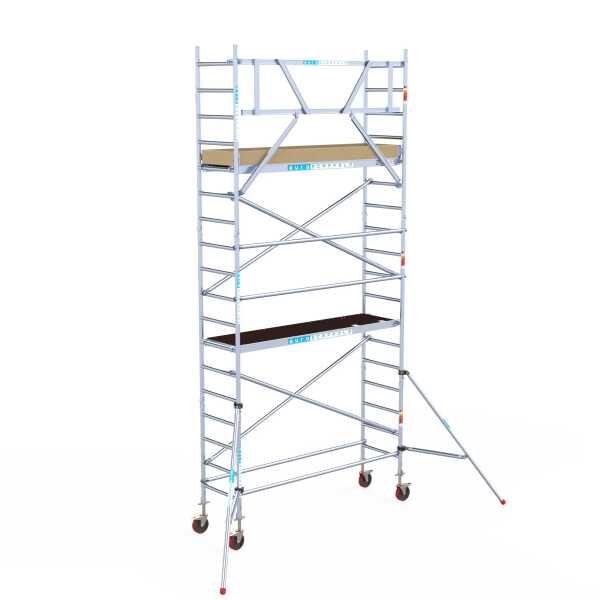Combideal: Aanhangwagen 250 + Rolsteiger 0.75x2.50x6.2 m wh