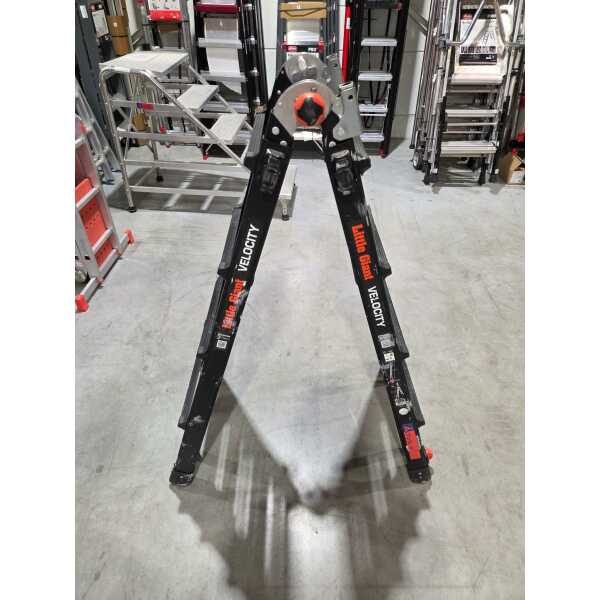 2ᵉKans Little Giant Multifunctionele ladder 4x4 velocity black pro - 4,5M